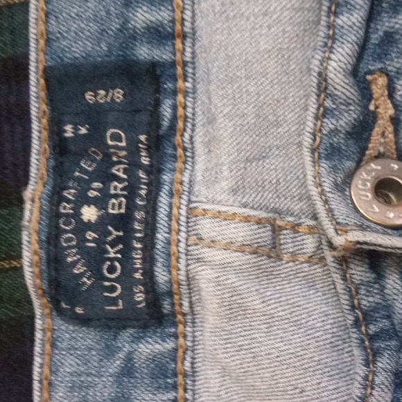 Lucky Brand Brooke Capri Mid/Light Wash Jeans 8X29" - Picture 4 of 10